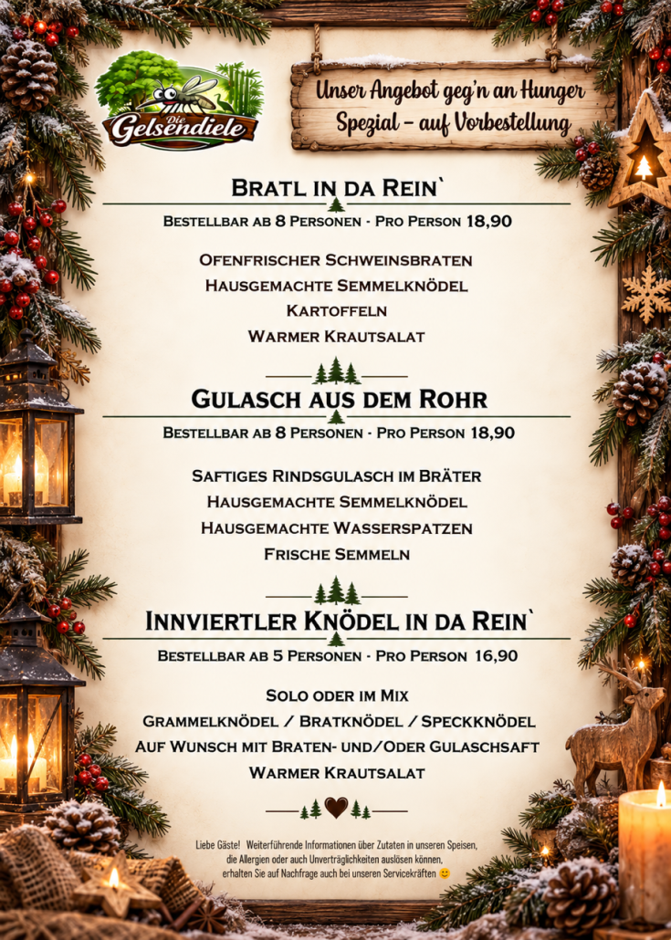 Gemeinsam genießen